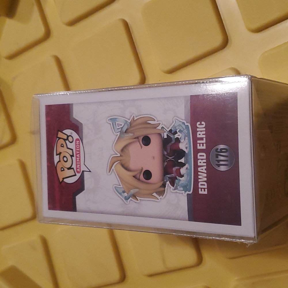 Fullmetal Alchemist Edward Elric #1176 Glow Chase Limited Edition Funko Pop - Picture 3 of 3